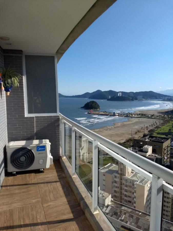 Unlimited Ocean Front - Frente A Praia Vista Mar Hidromassagem Piscina Climatizada 2 Saunas Seca E Umida Wi-Fi 350 Mb Daire Santos  Dış mekan fotoğraf